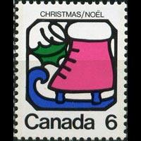 CANADA 1973 - Scott# 625 Christmas-Ice Skate 6c NH