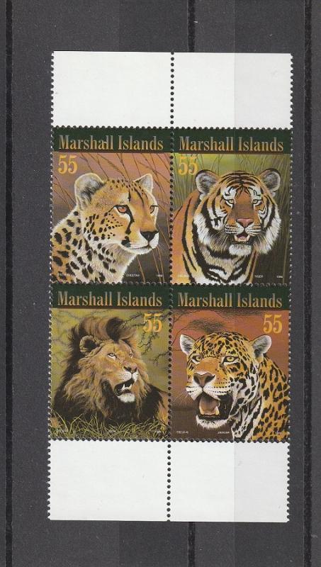 Marshall Islands  Scott#  604  MNH  Block of 4