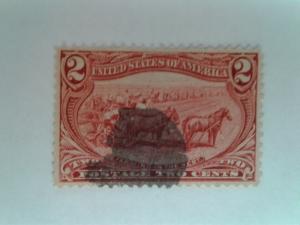 SCOTT # 286 USED TRANS-MISSISSIPPI EXPOSITION ISSUE