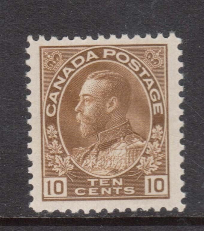 Canada #118 XF/NH **With Certificate**