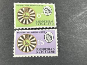 RHODESIA & NYASALAND # 189-190-MINT/NEVER HINGED--COMPLETE SET--1963