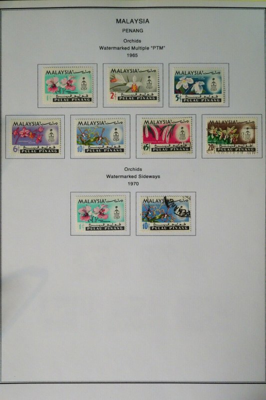 Malaysia & States Loaded 1800s to 2000 Stamp Collection