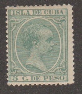 Cuba 145 King Alfonso XIII - MH