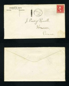 # 528A on cover from Rockville, CT, Dead Post Office, to Hanover, PA - 12-1-1920