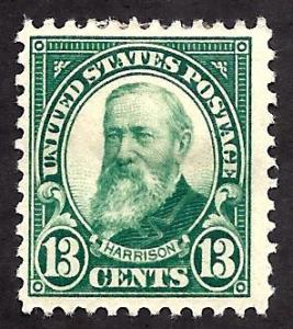 622 Mint,OG,HR... SCV $11.00