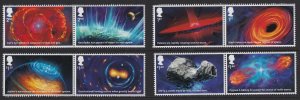 GB 4323-4330 Visions of the Universe set (8 stamps) MNH 2020