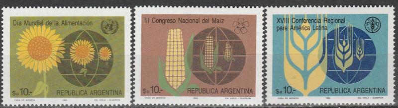 Argentina #1472-4  MNH (S1630)