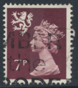 GB Scotland SG S24  SC# SMH8 Used   see details  and scans    