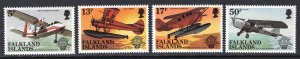 FALKLAND ISLANDS SCOTT 383-386