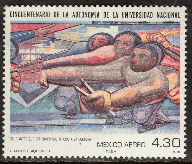 MEXICO C610, Autonomy of the National University. MINT, NH. F-VF.