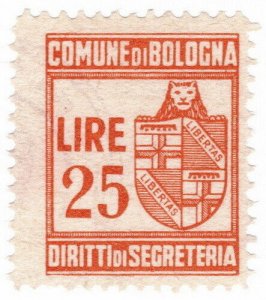 (I.B) Italy Revenue : Diritti di Segreteria 25L (Bologna)