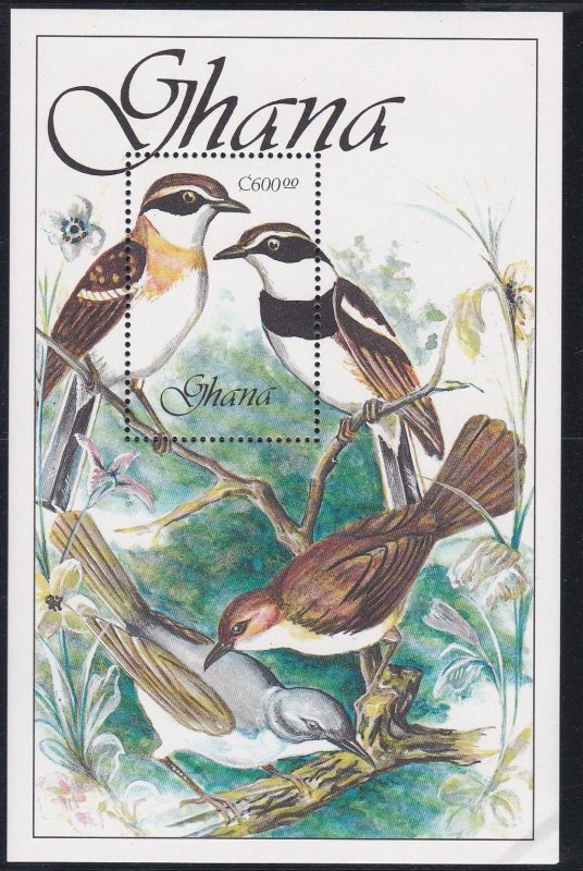 Ghana # 1156-1157, Birds, Souvenir Sheets, NH, 1/2 Cat.