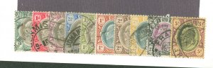 Transvaal #252/264 Used