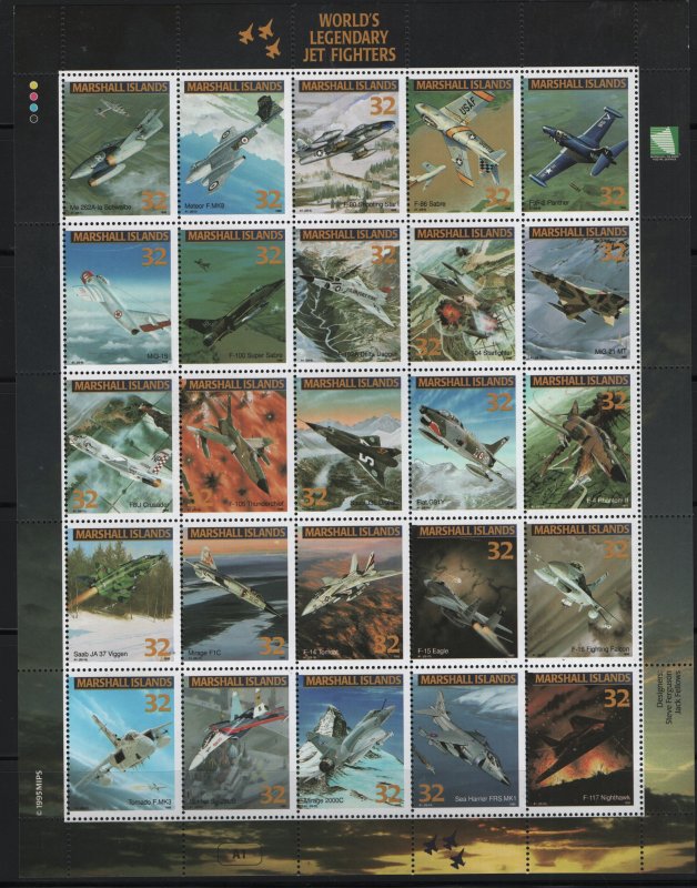 MARSHALL ISLANDS 600  MNH SHEET
