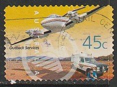 2001 Australia - Sc 1971 - used VF - 1 single - Outback Services