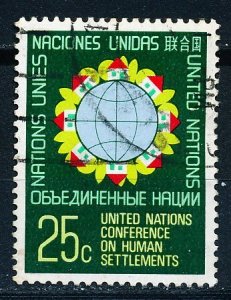 United Nations - New York #277 Single Used