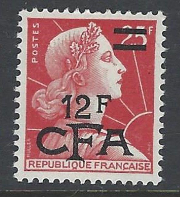 Reunion 1957-60 Marianne Surcharge VF MNH (331)