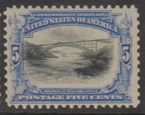 U.S. Scott #297 Niagara Falls - Pan American Stamp - Mint Single - IND