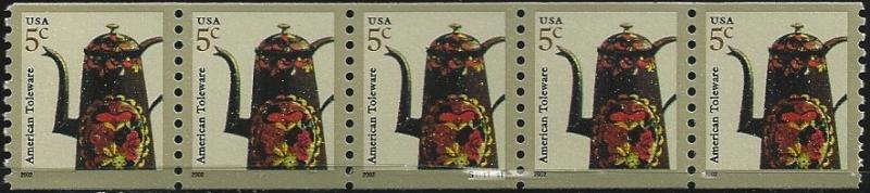 US #3612 5¢ Toleware ~ MNH