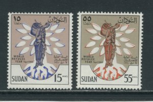 Sudan 128-9  MNH cgs