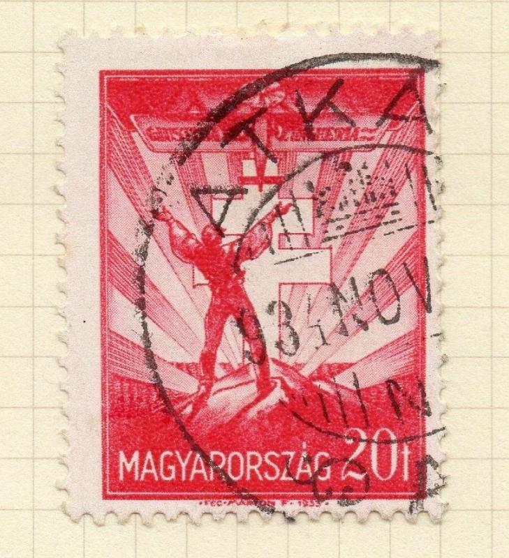 Hungary 1933 Early Issue Fine Used 20f. Air Stamps 178867