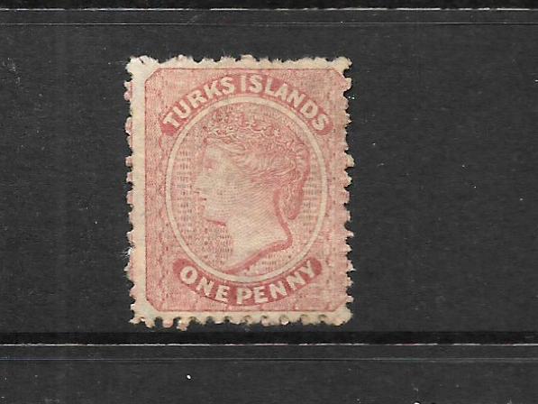 TURKS ISLANDS  1867   1d   QV    MNG     SG 1