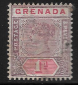 Grenada  (1895)  - Scott # 40,  Used