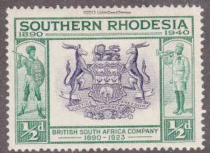 Southern Rhodesia 56 Seal of Br. South Africa 1940