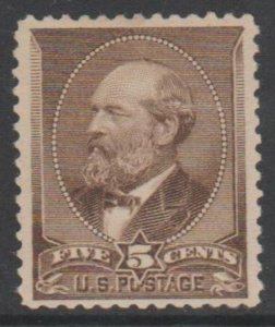 U.S. Scott #205 Garfield Stamp - Mint Single