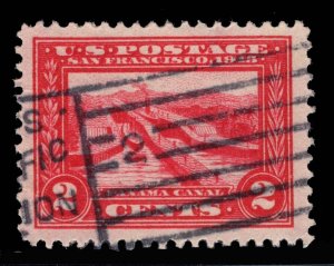 MOMEN: US STAMPS #398 USED VF/XF JUMBO LOT #87532*