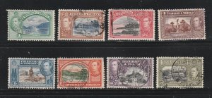 Trinidad and Tobago 50-52, 53, 55-58 U Various, 56 Cut Perfs (B)