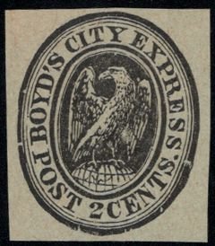 US #LOCAL 20L VF/XF mint no gum, Boyd,  black on white,  sold as is, Fresh!