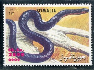 Somalia 2000 Reptiles SNAKES 1 value Perforated Mint (NH)