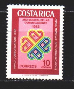 Costa Rica. 1983. 1196 from the series. International Day of Communications. ...