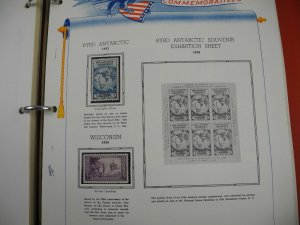 US, Amazing Mint  Stamp Collection in Lindner pages, mounted on White Ace pages