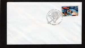 2619 Olympic Baseball, FDC no cachet