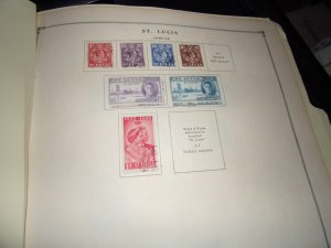 ST. LUCIA COLLECTION, MINT/USED