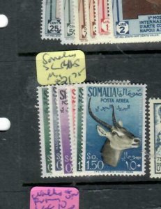 SOMALIA  AIR MAIL STAMPS (PP3107BB)  DEER     SC  C40-5     MOG 