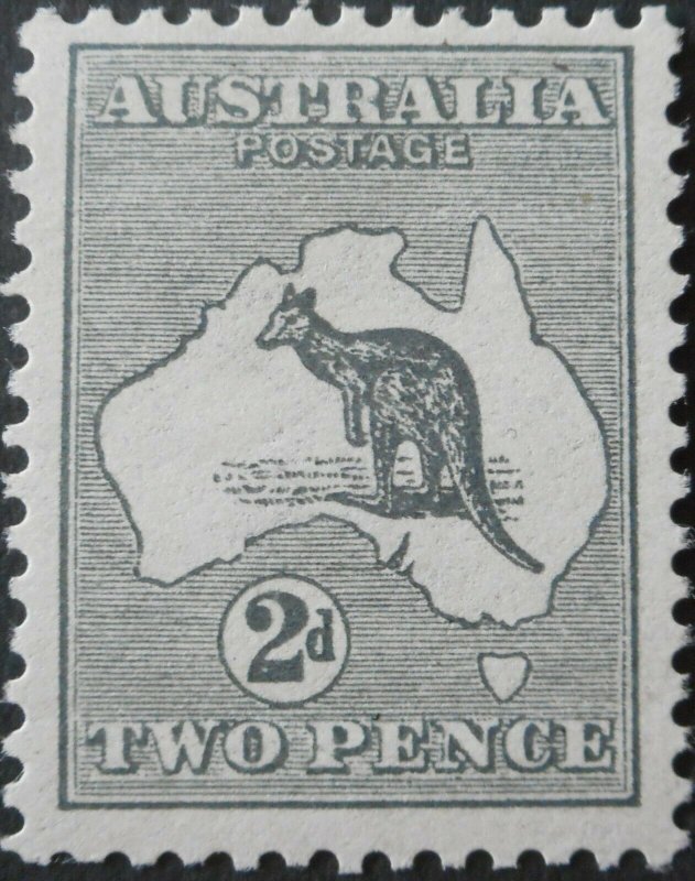 Australia 1913 Two Pence Kangaroo SG 3 u/mint