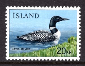 Iceland 388 Loon Bird MNH VF