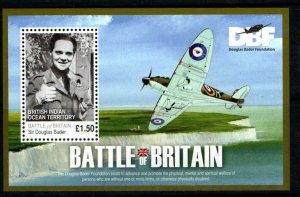 BRITISH INDIAN OCEAN TERR SGMS437 BATTLE OF BRITAIN  MNH