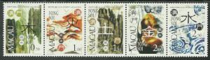 Macao #902a MNH Strip, Fong Soi