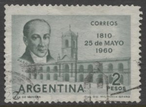 STAMP STATION PERTH Argentina #714 Definitive Used