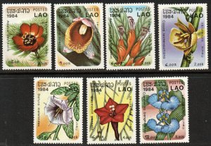 Laos Sc #554-560 MNH