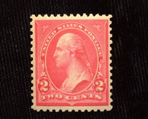 HS&C: Scott #252 Mint Vf NH US Stamp