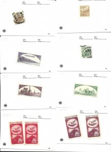 China PRC Lot of 10 Stamps MH & Used - CAT $21.00