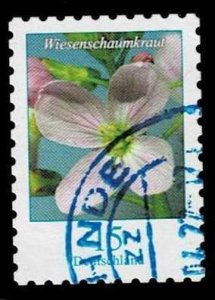 Germany 2018,Sc.#3061 used Flower: Milkmaids (Cardamine pratensis)