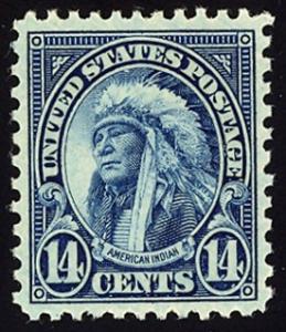 Scott #695 Mint, OG, NH, Dealer Graded Superb