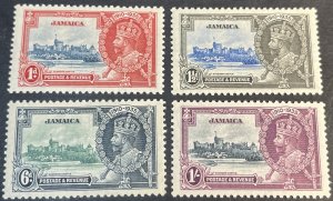 JAMAICA # 109-112-MINT NEVER/HINGED--COMPLETE SET--1935