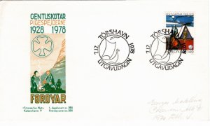 Faroe Islands 1978 Sc 41 FDC 6